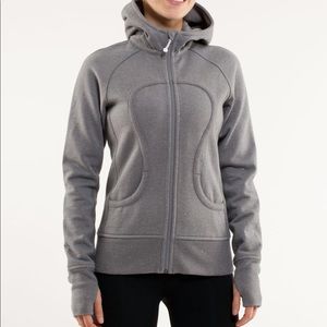 Lululemon Scuba Hoodie  Sparkle Grey
